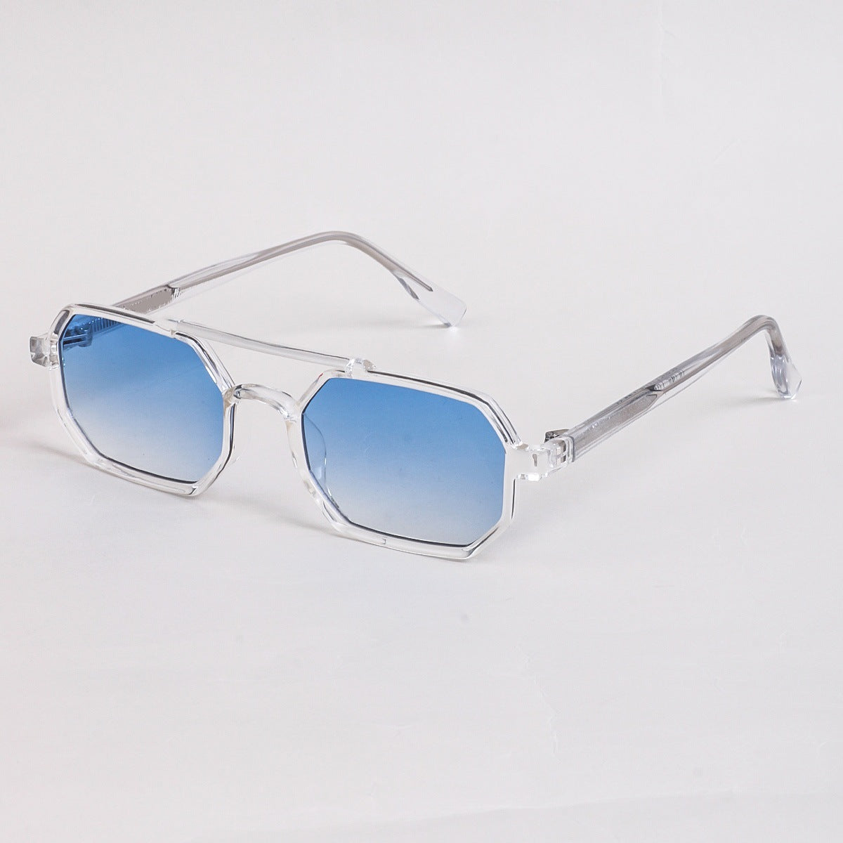 Fashionable European And American Double-bridge Sunglasses