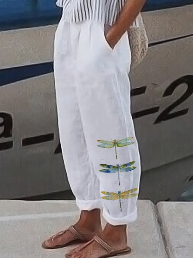 Women's Beach-style Casual Vacation Pants