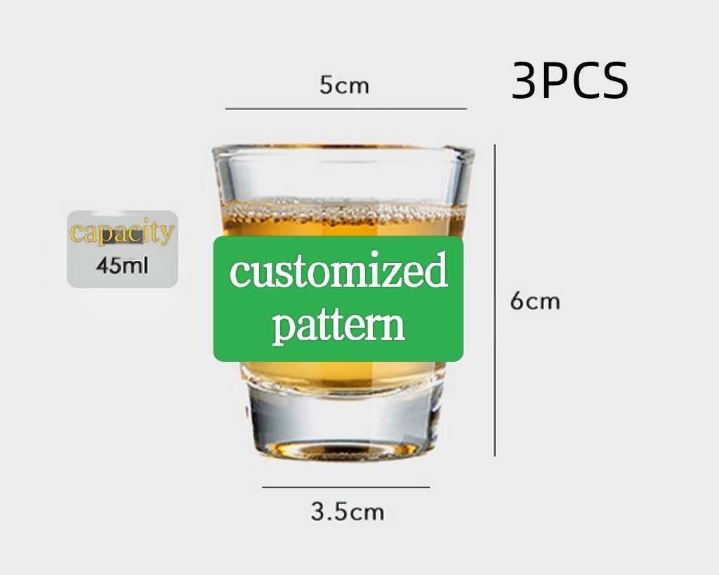 Custom V-shaped Shot Glass