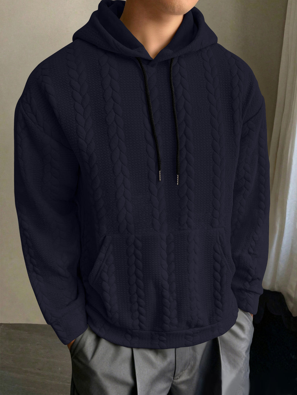 Men's Casual Fashionable Long-Sleeve All-Match Sweatshirt