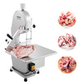 Commercial Electric Meat Bone Saw 1800W Stainless Steel Butcher Bone Saw for Countertop Workbench 15 x 191 Inch