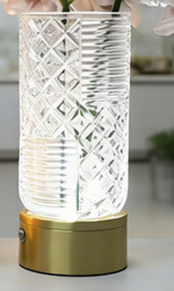 LED Touch Flower Vase Lamp Floral Arrangement Lamp