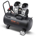 VEVOR Air Compressor 15 Gallon Steel Tank 2 HP 53 CFM@90 PSI Oil-Free Air Compressor and Max. 125 PSI Pressure