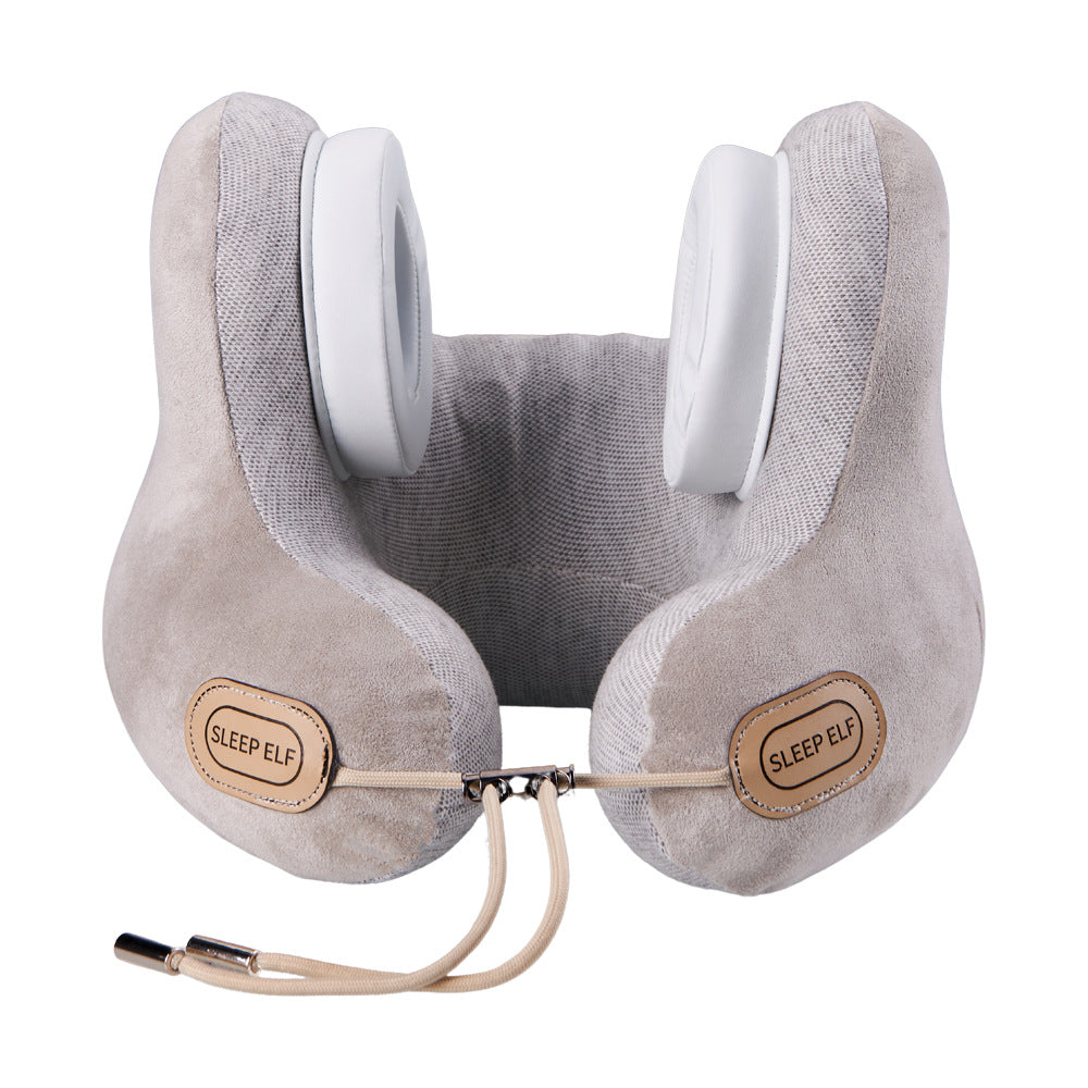 Music Massage Pillow Sleep Bluetooth U-shaped
