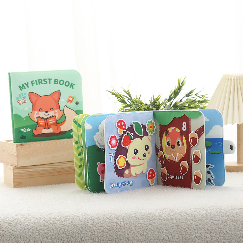 Early Education Cartoon Felt Cloth Book