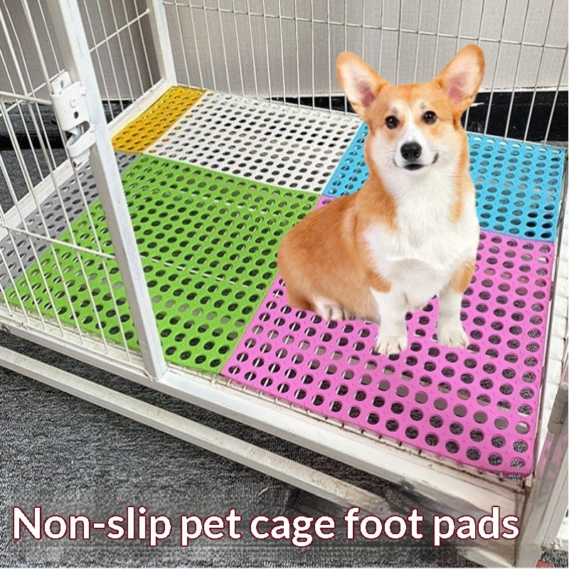 Pet Foot Pad With A Mesh Design To Prevent Paws From Getting Stuck