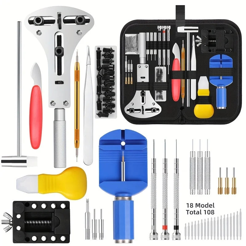 Watch Repair Tool Set 147-piece Watch Repair And Disassembly Set ---- 147-piece Watch Repair Set