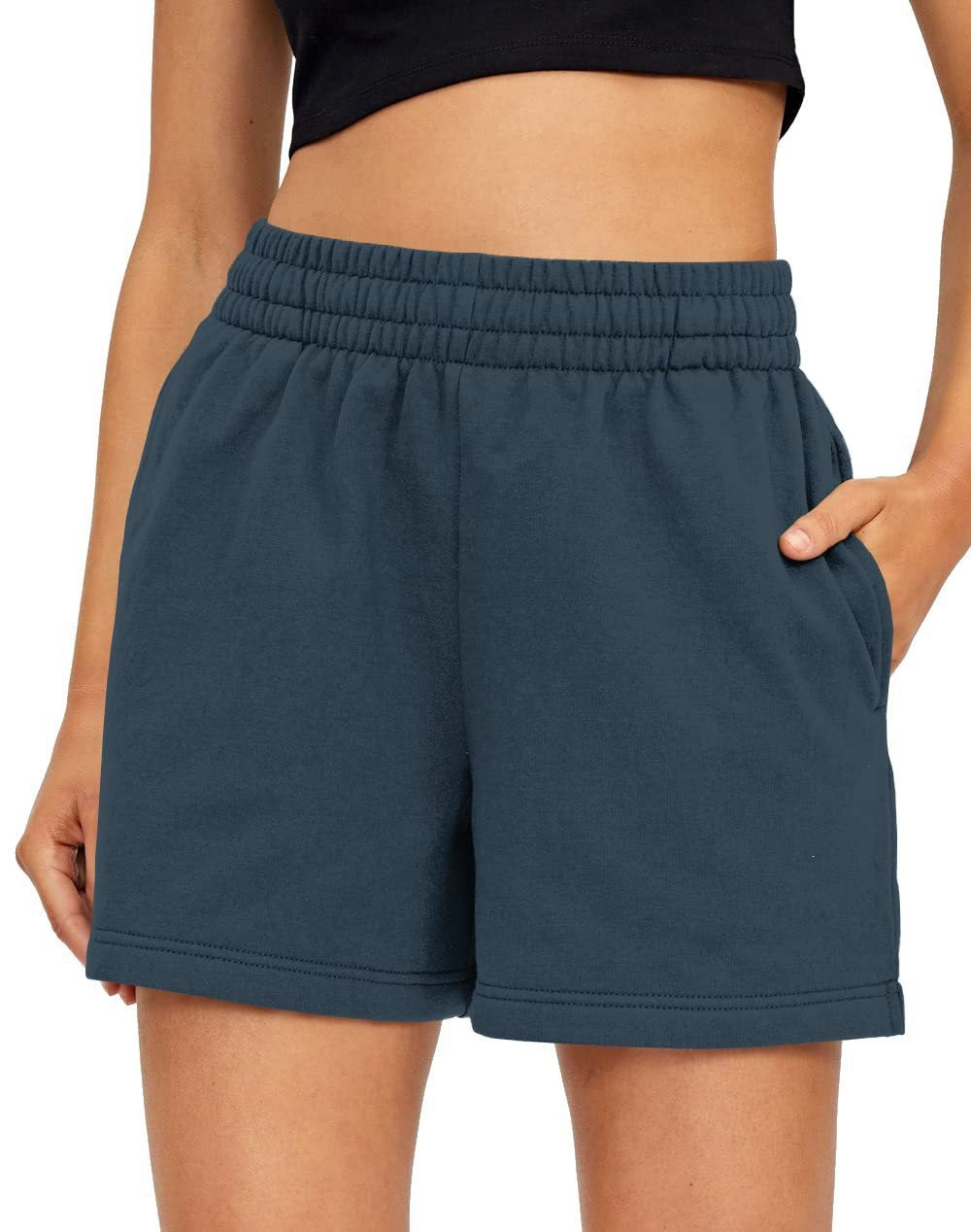 Womens Summer Casual Sports Comfortable Drawstring Shorts