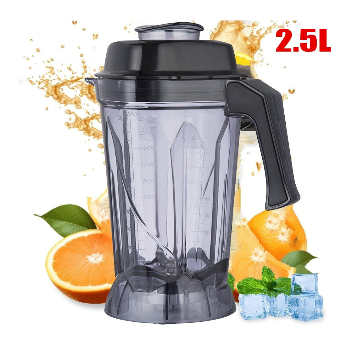 New Spare 2.5Ltr Blender Jug Universal High-Speed Blender,Container With Blade Set UK