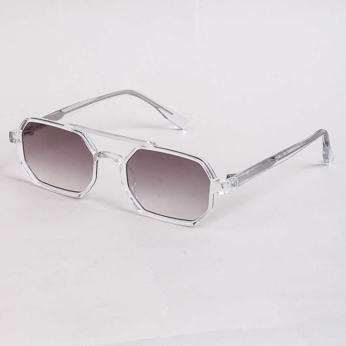 Fashionable European And American Double-bridge Sunglasses