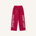 Mens Printed Straight-leg Pants Fashionable Casual Pants