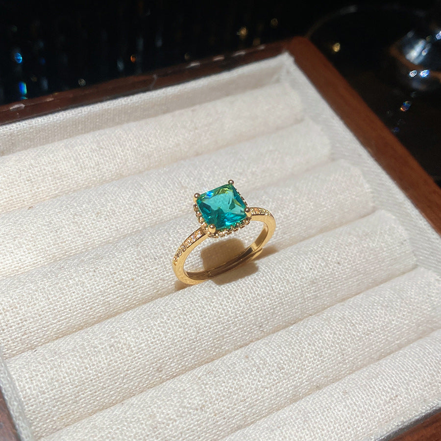 Designer-style Niche Ring Delicate And Versatile Womens Jewelry