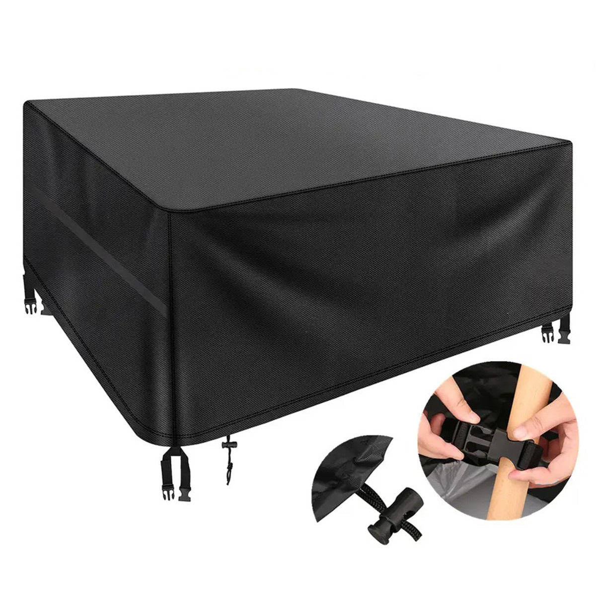 Heavy-Duty 420D Outdoor Furniture Cover For Patio