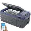 12-Volt Car Refrigerator, Portable 15L Single Zone Freezer, Adjustable Range from -4℉ to 68℉
