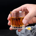 Mini 50ml Patterned Wine Glass