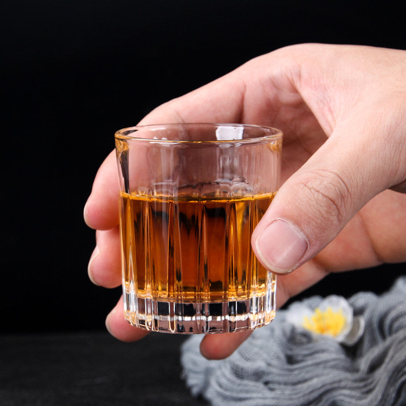 Mini 50ml Patterned Wine Glass