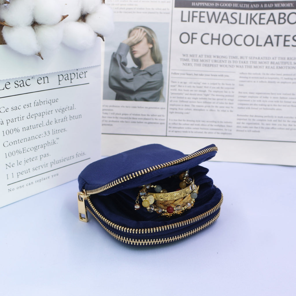 Velvet Bracelet Storage Jewelry Bag