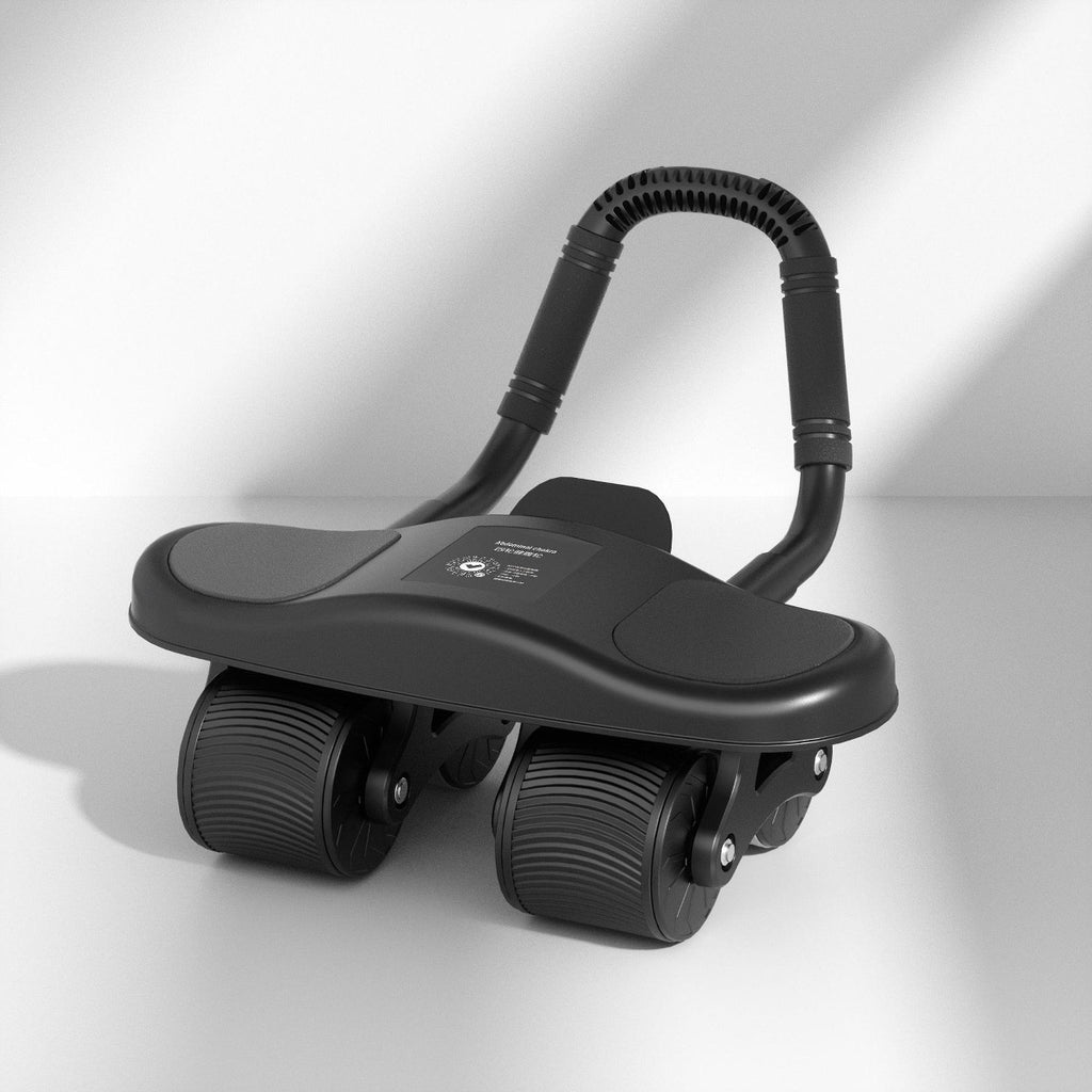 Automatic Rebound Plank-Crunch 2-in-1 Ab Wheel