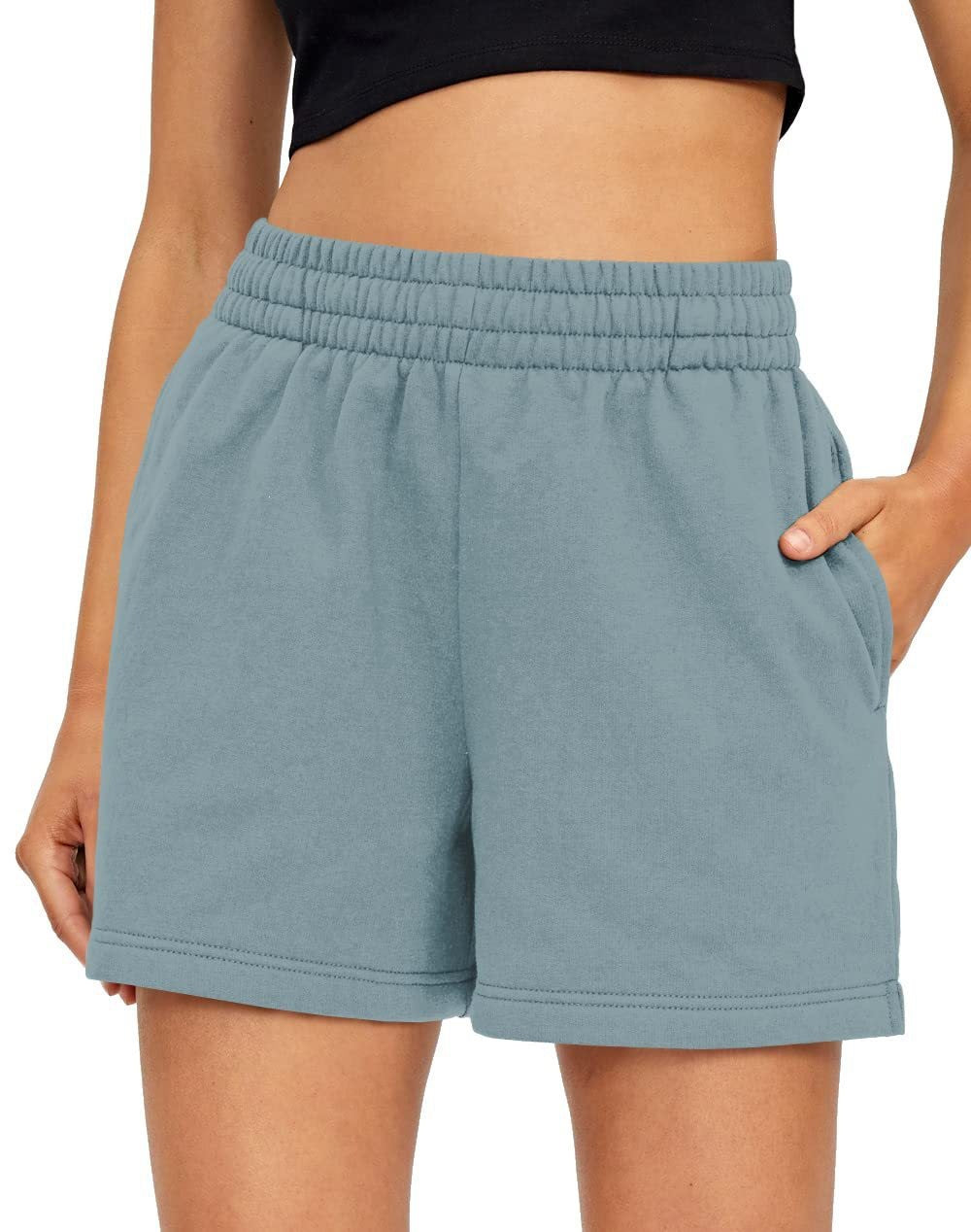 Womens Summer Casual Sports Comfortable Drawstring Shorts