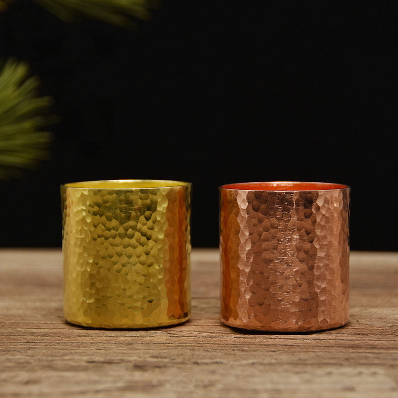 Fashionable Creative Handmade Copper Teacup
