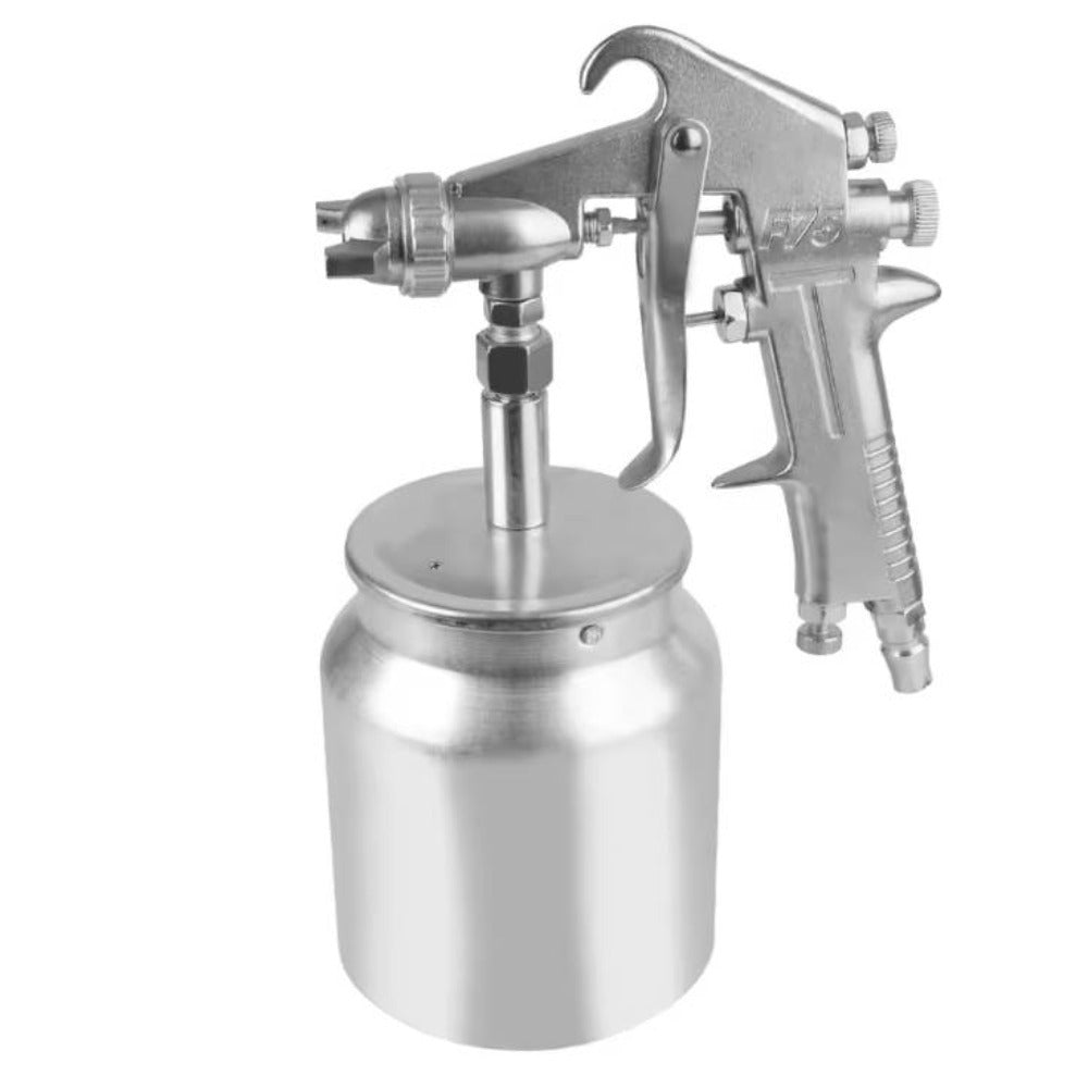 High Dispersion Spray Gun For Automotive Paint - Pneumatic, Aluminum Alloy, Model F75, Suitable For Furniture Painting, Car Repair And Maintenance, Spray Gun