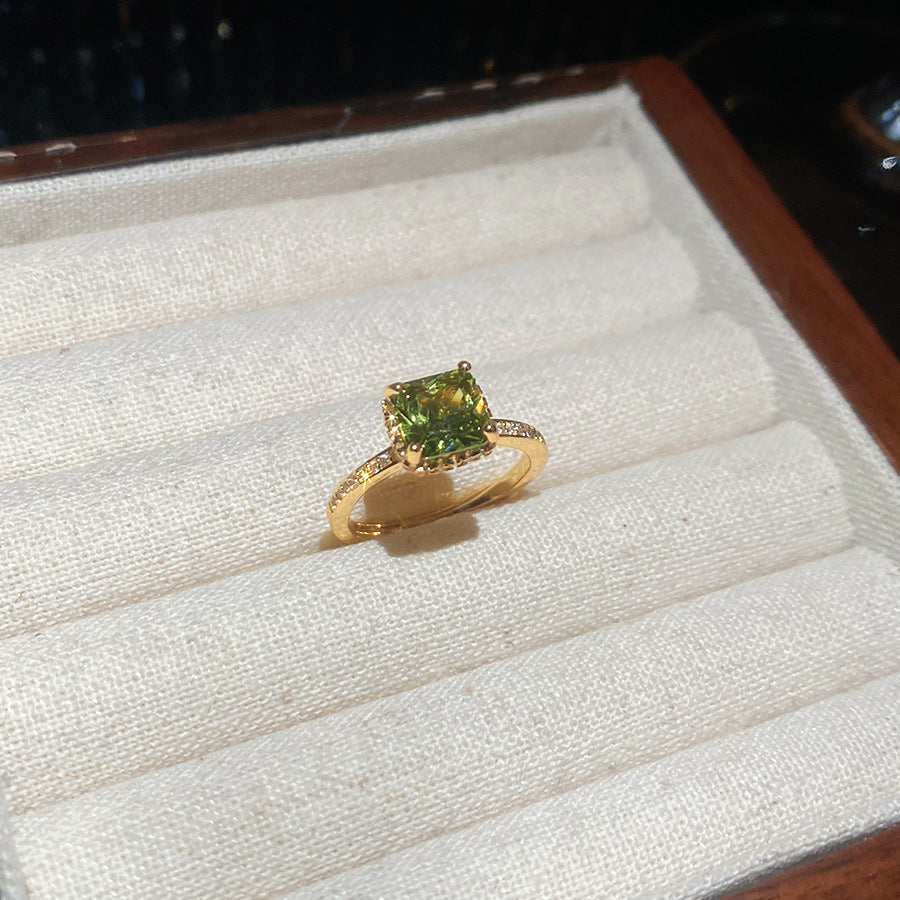 Designer-style Niche Ring Delicate And Versatile Womens Jewelry