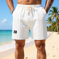 Men's Casual Shorts Jacquard Braided Design