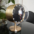 Brass Table For The Bedroom Vintage Design Desktop Standing Clock