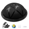 Half-Dome Balance Ball Trainer 23 Inch Stability Workout Ball 660 Lbs Capacity Yoga Exercise Ball with Resistance Bands and Pump