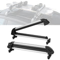 Ski and Snowboard Roof Rack, 317-inch Universal Ski Carrier for Car Roofs, Fits Most Crossbars