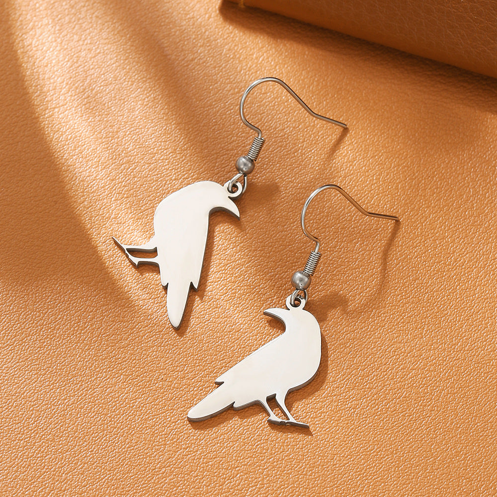 Personalized Simple Elegant Halloween Spiderweb Snake-Shape Earrings