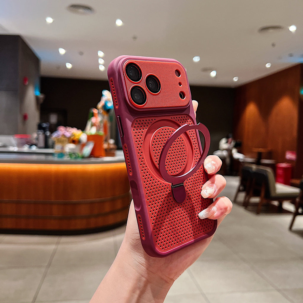 Honeycomb Magnetic Suction Cooling Round Stand