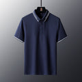 Anti-wrinkle Breathable Turn-down Collar Solid-color Shirt
