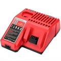 3A Fast Battery Charger For Milwaukee M12 M18 12V-18V Lithium-Ion Tools, M12-18FC Compatible Charger, Rapid Combo Charging Station