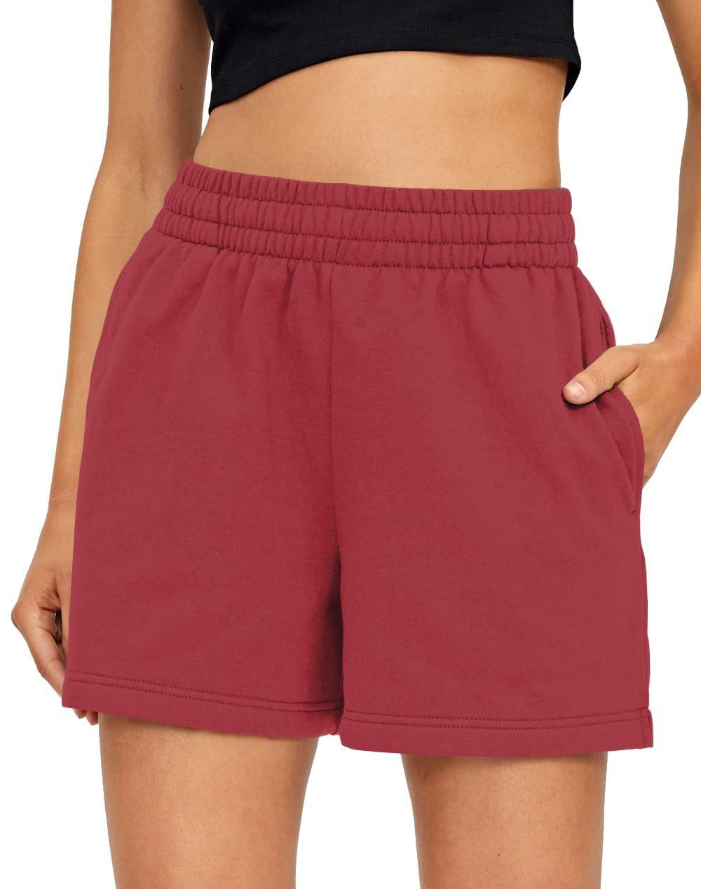 Womens Summer Casual Sports Comfortable Drawstring Shorts