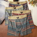 Retro Ethnic Style Men's Athletic Boxer Briefs