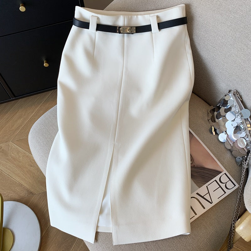 High-waisted Casual A-line Skirt For Women
