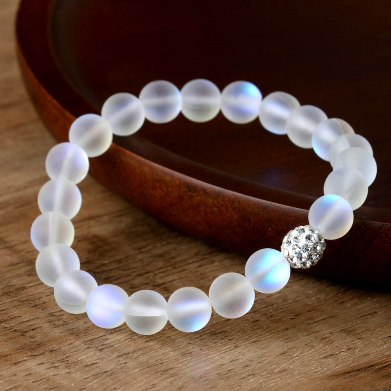 Ball Elastic Thread Bracelet Ladies Handmade