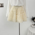 Korean-style Sweet Tulle Tutu Skirt For Women