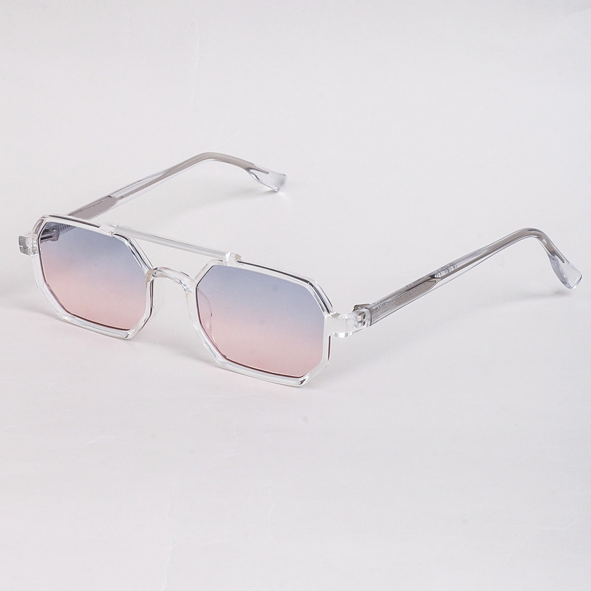 Fashionable European And American Double-bridge Sunglasses