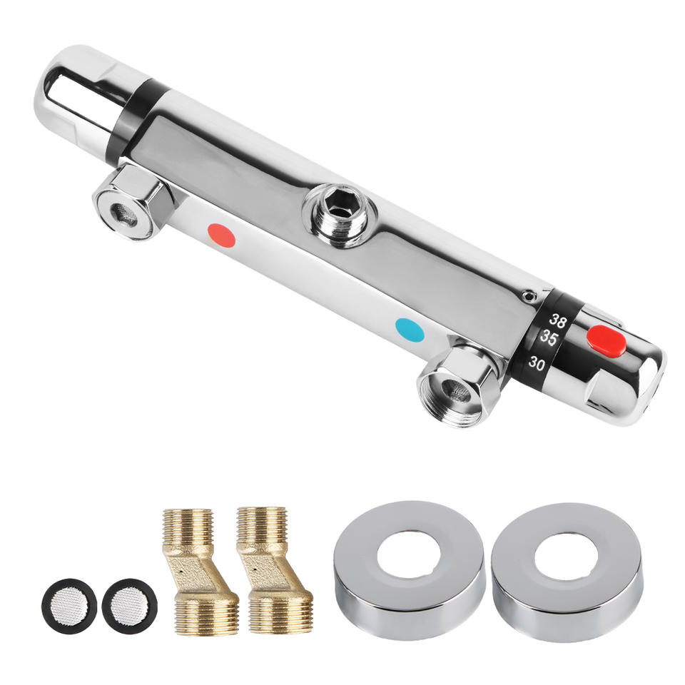 Bathroom Bathtub Faucet Set - Thermostatic Mixer