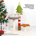 Promotional Christmas Tree Cat Climbing Frame All-in-One Sisal Cat Scratching Post
