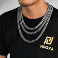 European Hip Hop Titanium Steel Necklace Ornament Stainless Steel Cuban Link Chain