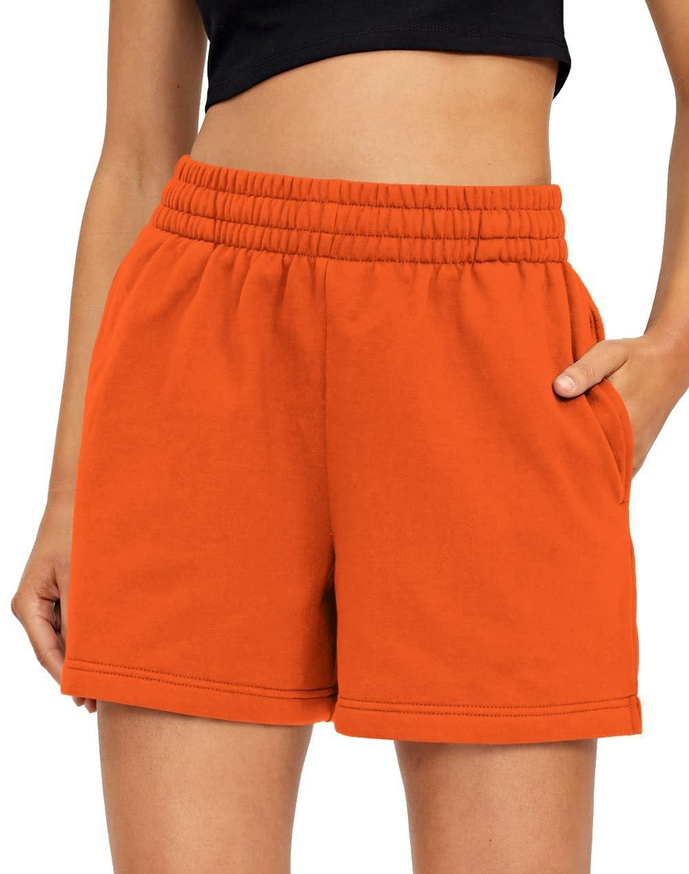 Womens Summer Casual Sports Comfortable Drawstring Shorts