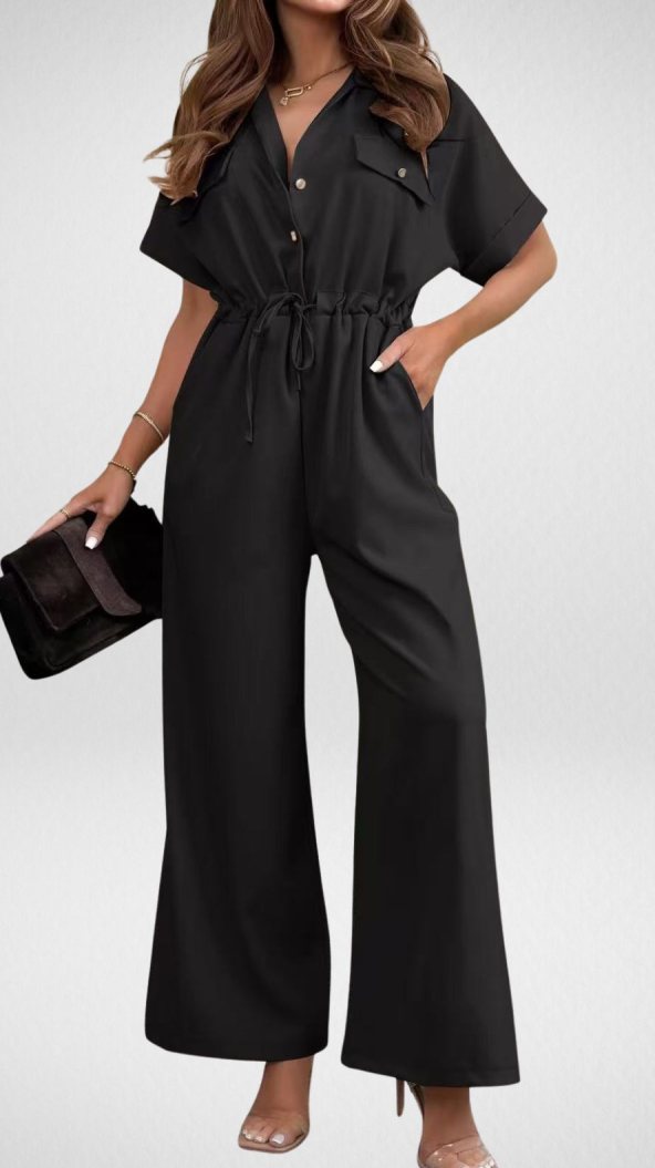 Fashionable Casual Women's Workwear Jumpsuit