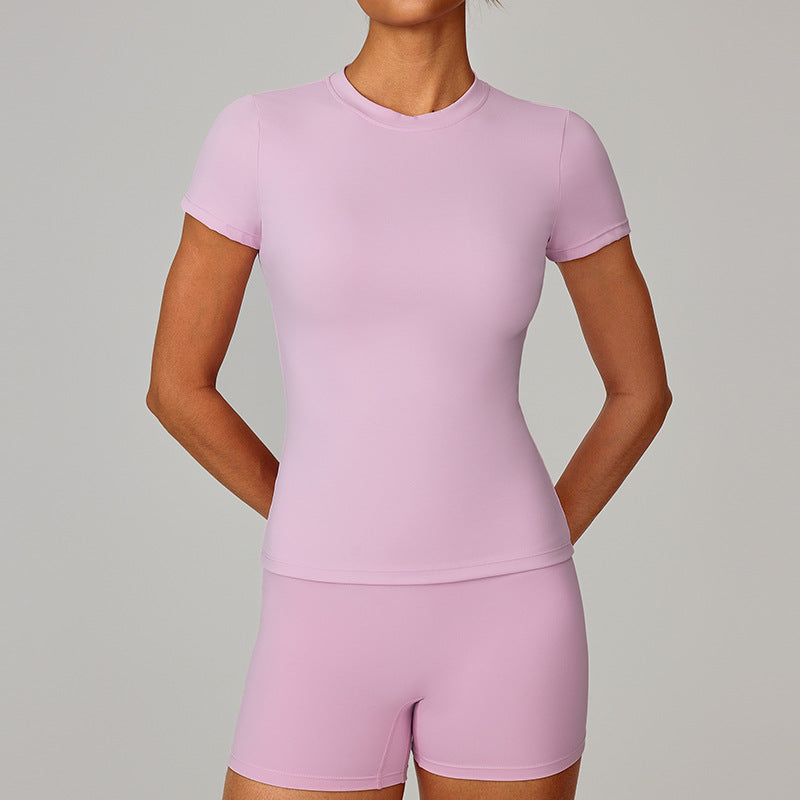 Womens Short-sleeved Blouse For Outdoor Sports