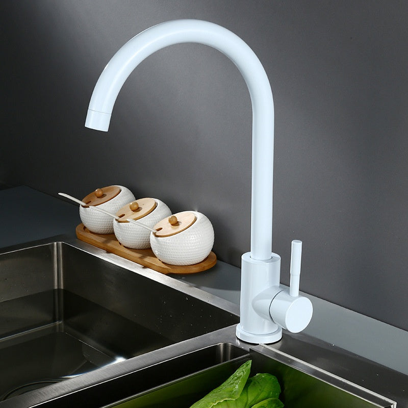 360-degree Rotating Faucet For White Kitchens