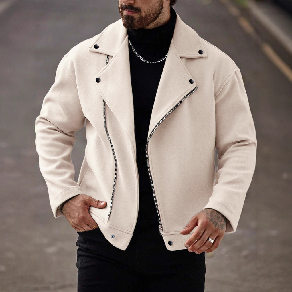 Men's Wool Coat Loose Casual Jacket