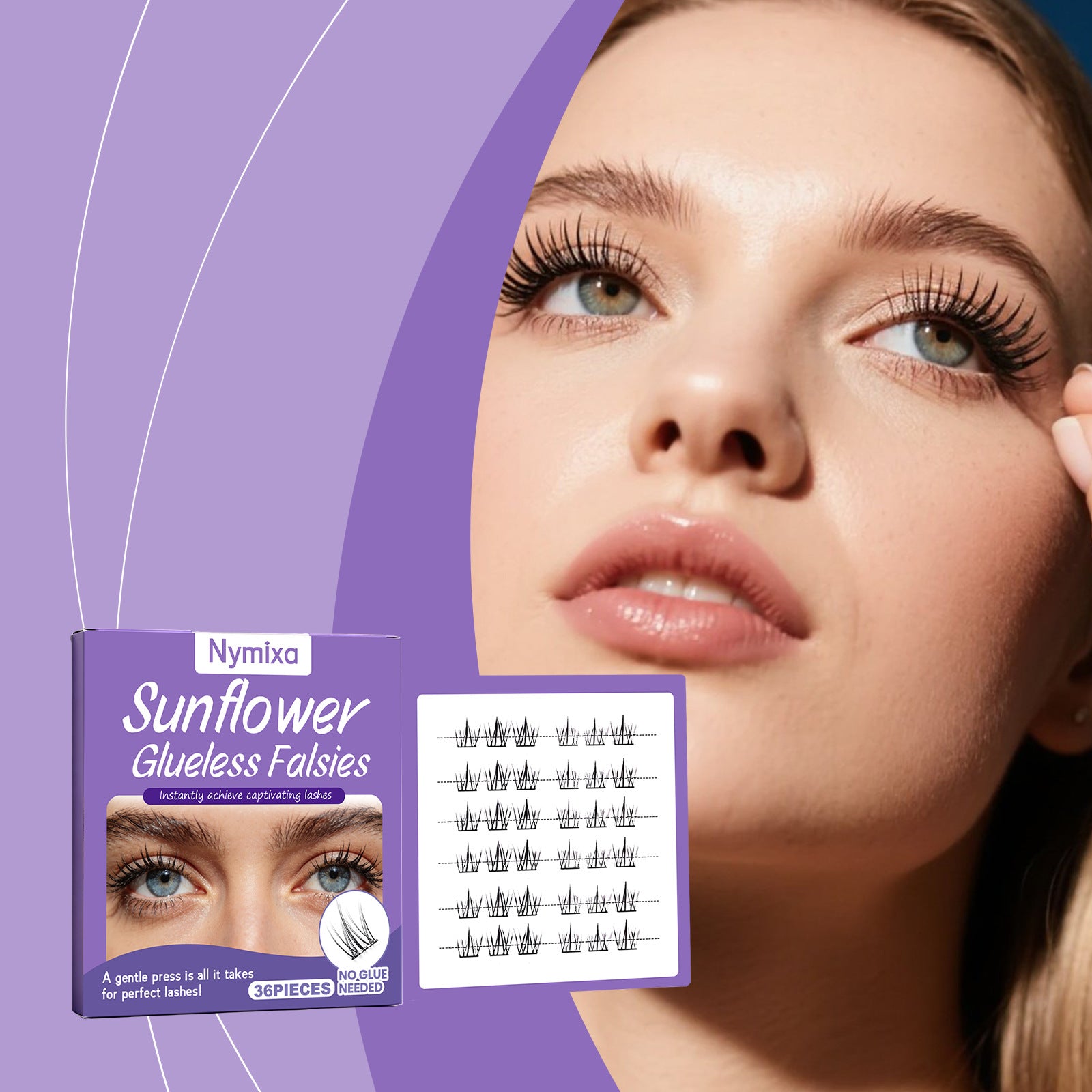 Self-adhesive False Eyelashes