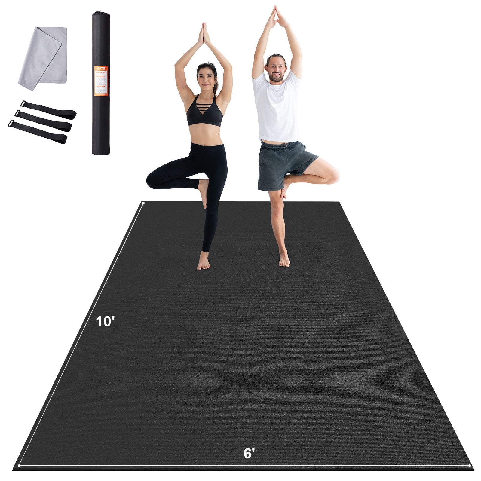 Training Mat Non-Slip High-Density Premium Yoga Mat Exercise Yoga Mat for Men and Women